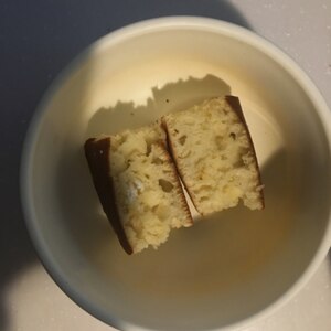 手掴み食べに◎きな粉バナナパンケーキ